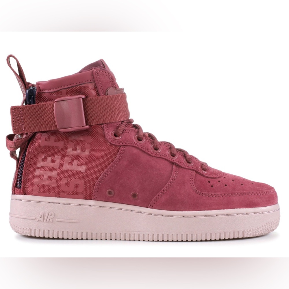 Nike SF Air Force 1 “The Force is Female” Mid Vintage Wine in Women’s Size 8.5